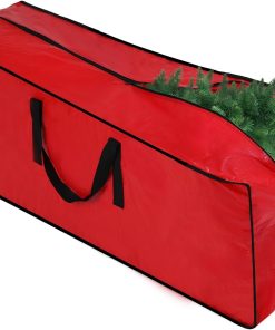 Artificial Large Christmas Tree Storage Case Bags With Handles.Fits Up To 7 Ft Artificial Trees Zippered Bag Protects Against Dust. Insects And Moisture