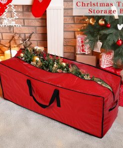 Alternative view of Artificial Large Christmas Tree Storage Case Bags With Handles.Fits Up To 7 Ft Artificial Trees Zippered Bag Protects Against Dust. Insects And Moisture
